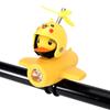 Luz de Bicicleta para Niños Paseo Nocturno Pato Rompiendo Luz Fuerte Faro de Coche Piloto Patito Amarillo Bocina de Pato Bocina Súper Solitaria
