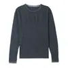 Conjunto de Primavera para Mamá de Mediana Edad 2026 Nueva Camiseta de Manga Larga Camisa Base para Mujer Primavera y Otoño Holgada Encaje Tejido Superior Delgado