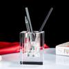 Portalápices de cristal, regalos para el Día del Maestro, regalos publicitarios, regalos de decoración creativa, recuerdos de oficina y bienvenida.