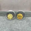 Pegatina de Teléfono de Oro Puro 999 Oro 2mg Princesa Por Favor Hazte Rico Rápido Lámina de Oro Atrae Dinero Pequeño Regalo Promocional Venta al por Mayor desde el Fabricante