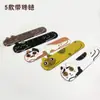 Mini Régua Edição Limitada Transfronteiriça com Tema de Gato para Uso de Bolso, Régua de Bolso de Acrílico 5cm