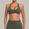 Top Esportivo com Tiras Cruzadas Justo para Yoga Roupa Íntima Esportiva Push-up Tiras Ajustáveis Corrida Fitness ao Ar Livre 4837