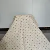 Estilo nórdico simples toalha de mesa de algodão e linho estampada com margaridas azuis toalha de mesa capa universal para mesa de jantar toalha de cobertura com borlas