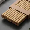 Pauzinhos Domésticos de Alta Qualidade, 10 Pares Atacado, Pauzinhos de Bambu Natural, Resistentes a Mofo, Sem Tinta, Para Catering Comercial, Pauzinhos Resistentes a Altas Temperaturas