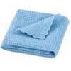 Toalha de waffle com grade de abacaxi, toalha para limpar carro, toalha absorvente para carro, toalha para vidros sem manchas, toalha de lavagem de carro transfronteiriça