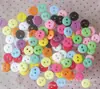 Atacado a Pronta Entrega Botões de Resina Coloridos Mistos Cor de Doce Botões para Roupas Infantis Botões para Artesanato DIY Roupas