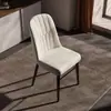 Silla Minimalista Moderna de Lujo Ligero, Silla de Comedor para Hotel, Taburete con Respaldo para Casa de Alquiler, Silla Suave para Ocio en Casa y Mahjong