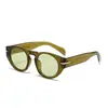 Gafas de sol geniales de moda callejera, estilo urbano único, gafas que adelgazan el rostro, pierna ancha, guapo, elegante, gafas de protección solar para hombre