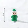 Muñecas Creativas de Cambio de Disfraz de Navidad para Micro-Paisajes, Figuras Lindas, Decoraciones DIY, Accesorios Colgantes, Mini Adornos de Resina