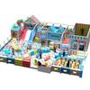 Centro comercial grande y pequeño de Gansu, paraíso infantil interior, parque de atracciones con castillo travieso, equipo de Internet, combinación de trampolín y tobogán de celebridades