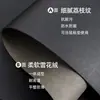 Mantel de Mesa de Cuero Negro, Resistente al Aceite, Impermeable, Mantel de Mesa de Comedor sin Lavado, Protector de Mesa de Centro, Mantel de Lujo Ligero y de Gama Alta