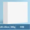 Cartões em Branco, Cartões Espessos e Rígidos, Cartões Brancos de Papel Kraft Transfronteiriços, Cartões de Palavras Pintados à Mão para DIY, Cartões de Cumprimentos Manuscritos, Venda por Atacado Cultural e Criativa