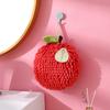 Toalha de Mão de Chenille Festiva e Criativa com Tema de Frutas Pendurada Absorvente de Secagem Rápida Espessa Toalha de Mão Lenço