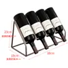 Decoración de Estante de Vino de Lujo Ligero, Estante de Exhibición de Gabinete de Vino de Gama Alta, Soporte Inclinado para Botellas de Vino de Uso Doméstico, Estante de Vino Decorativo