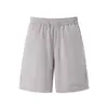 Shorts Casuales Sueltos de Seda de Hielo de Gama Alta para Hombre, Estilo Delgado de Verano, Shorts Casuales con Retazos, Versátiles para Uso al Aire Libre