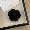 Pin de corsage de flor de camelia de tela de franela retro francesa estilo coreano estilo Chanel accesorios de ropa elegantes