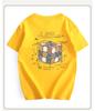 Ropa para niños Camiseta para niños Cuello redondo Manga corta Verano Talla mediana y grande Camiseta para niños Blanca 2022 Nueva camiseta Media manga Moda