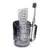 Taza de Lavado Casual con Patrón de Glaciar, Taza de Cepillo de Dientes Atractiva para Pareja, Taza de Lavado Estudiantil para el Regreso a Clases, Vaso para Cepillarse los Dientes, Taza de Cepillo de Dientes Transparente