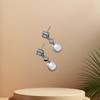 Aretes de Perlas de Zircón Pendiente de Perlas para Mujer Dulce Simple Combinable Joyería Nupcial de Cumpleaños Personalizada Moderna para Mujer Lujo Ligero