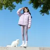 Novo Casaco de Algodão com Capuz Assimétrico, Solto, Espesso, Tamanho Grande, Feminino, Moda Inverno 2026, Estilo Casal, Roupa Exterior Quente