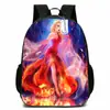 Mochila Escolar para Preescolar Princesa Congelada Aisha Sophia Niñas Mochila Infantil Escolar Dibujos Animados para Estudiantes de Primaria