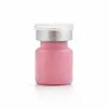 Frasco rosa con tapa de presión 3ml empaque de esencia para salón de belleza botella de muestra para cuidado de la piel en stock, sellado y fácil de llenar