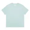 Camiseta de algodón pesado de 2025230g con cuello redondo y manga corta para hombre y mujer, conjunto de camiseta suelta para imprimir 1 sistema