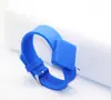 Atacado do Fabricante Pulseira Rfid para Parque Aquático Pulseira Ic Fitness Controle de Acesso Pulseira Ic 13.56Mhz Cartão com Trava de Impressão Digital