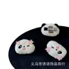 Pacote Popular de Expressões Fofas e Fofas Boneca de Pelúcia Panda Vermelho Desenho Animado Grampo de Cabelo Infantil Presilha Lateral para Menina Grampo de Cabelo para Estudante