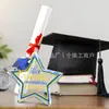 Trofeo Acrílico de Agradecimiento por Nuevos Productos Transfronterizos Regalos de Agradecimiento al por Mayor Decoraciones de Adorno de Favores para Estudiantes del Aula