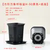 Huitai Square Wanshang Olla de Respiración Maceta de Control de Raíces para Escritorio Maceta para Raíces Tuberosas Cactus Maceta de Plástico Transpirable Permeable al Agua Maceta para Flores Suculentas