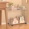 Estantería de almacenamiento con ruedas de múltiples niveles, estantería de almacenamiento de escritorio, estantería, estantería de almacenamiento de escritorio para dormitorio estudiantil, estantería de almacenamiento para escritorio de oficina