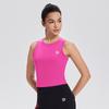 Regata Esportiva com Sensação de Segunda Pele para Mulheres, Respirável, Alta Elasticidade, Top Casual sem Mangas para Corrida, Roupa de Yoga Fitness Ajustada para o Verão