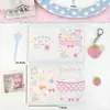 Mini ins cartão dobrável fora do cartão de proteção de papelão pequeno material de embalagem decorativo dobrável DIY mensagem cartão de saudação