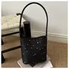 Bolsa de Maquillaje Portátil Colección Primavera para Mujer, Bolsa Grande de Almacenamiento Cosmético con Patrón de Estrellas, Neceser de Viaje