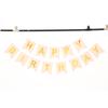 Decoração de Bandeirinhas para Festa de Aniversário Transfronteiriça Bandeirinha Cauda de Peixe Folha de Ouro Faixa com Letras Feliz Aniversário Decoração de Bandeirinhas Cauda de Peixe