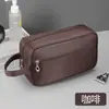 Bolsa de Cosméticos de Cuero PU Gran Capacidad Bolsa de Almacenamiento de Viaje Portátil Impermeable para Maquillaje de Mujer Bolsa de Almacenamiento para Accesorios Digitales