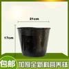 Recipiente de nutrición para plántulas, vaso de plántulas, vaso de plástico negro desechable, bolsa de siembra, vaso de nutrición engrosado, bandeja con agujeros para la bolsa de siembra.