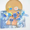 Serie Transfronteriza de Hanukkah Libros de Dibujos Animados Marcadores de Página Clip de Papel Lindo Suministros de Oficina Clips de Paginación Grandes Clips de Papel