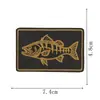 Patches Bordados de Elementos Guerreiros Retro Tendência Transfronteiriços para Bolsas, Chapéus e Decoração de Roupas com Adesivo Termofusível