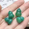 Accesorios de Calabaza Hueca de Ágata Natural, Cuentas Espaciadoras de Calcedonia Multicolor para Pulseras DIY, Artículos Decorativos Versátiles, Al por Mayor en Stock