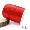 Linha 6 100 metros 2mm tecelagem DIY artesanal pingente de nó chinês pulseira de corda vermelha Benmingnian material para cordão