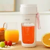 Espremedor Portátil Recarregável Pequeno para Viagem, Copo Espremedor Doméstico Multifuncional, Liquidificador de Suco de Alta Velocidade, Suco Fresco Espremido na Hora