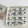 Acessórios de Vestuário Adesivos de Tecido Animal Acessórios Estéreo Fofos Acessórios Roupas Bordado Desenho Animado Panda de Pelúcia Broche Pingente