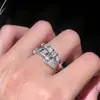 Anel de Cobra de Prata Exquisito com Zircônia Microincrustada Luz Luxo Alto Padrão Moda Estilo Frio Aberto Ajustável Anel de Dedo para Dieta