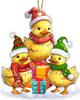 Colgantes Navideños para Coche Colgantes para Árbol de Navidad Decoraciones Navideñas para el Hogar Coche