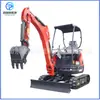 Excavadora compacta de orugas transmisión hidráulica excavadora de ingeniería trituración equipo mecánico multifuncional