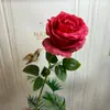 Ramo de Flores Artificiales Individuales Anna Rose, Flor de Seda Artificial para Arreglos de Boda, Flor de Plástico con Acabado de Alta Gama para Decoración