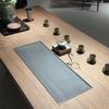 Design Moderno de Mesa de Chá de Nogueira Preta de Luxo Leve para Beber Chá, Escritório Elevatório Integrado Novo Estilo Chinês Mesa de Chá de 3,6m Sala de Chá