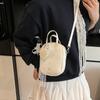 Bolsa para Celular Vertical Fashion Estilo Coreano Cor Dopamina, Moderna e Versátil para Ir ao Trabalho e Sair, Estilo Estrangeiro e Bolsa Transversal de Alto Nível